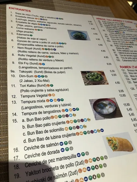 menu 1 of Mizi Sushi