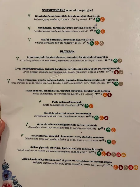 menu 0 of Garraxi Taberna