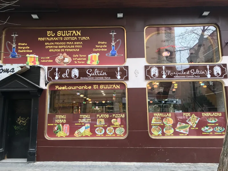 menu 0 of El Sultán