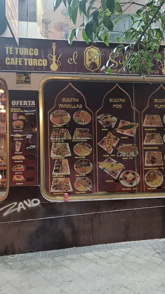 menu 1 of El Sultán