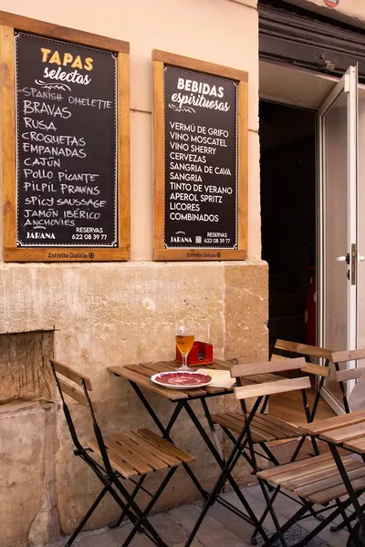 menu 1 of Taberna De Jarana