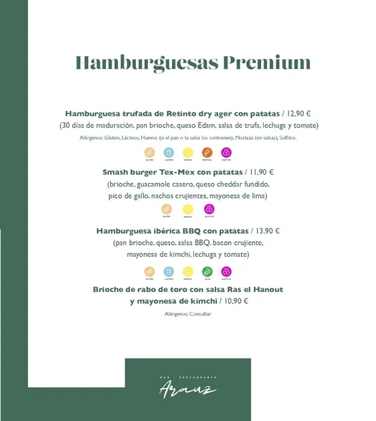 menu 0 of Restaurante Arauz Jaén