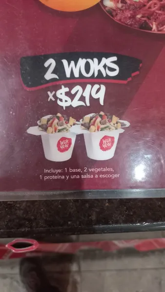menu 1 of Wok Yeah!