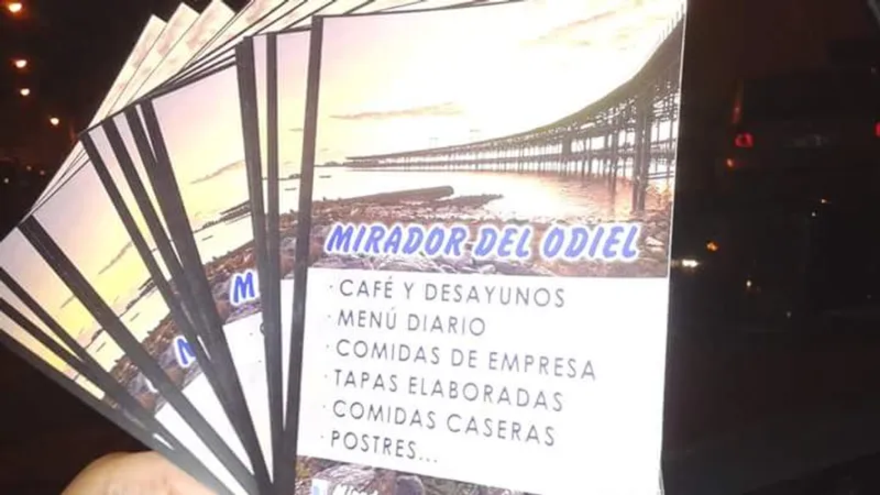menu 1 of Bar-Restaurante Mirador Del Odiel