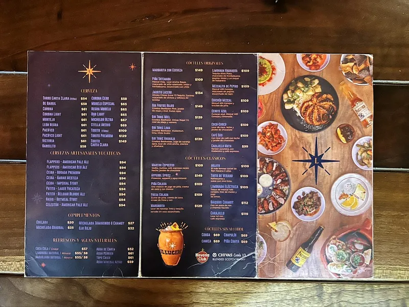 menu 0 of El Lucero