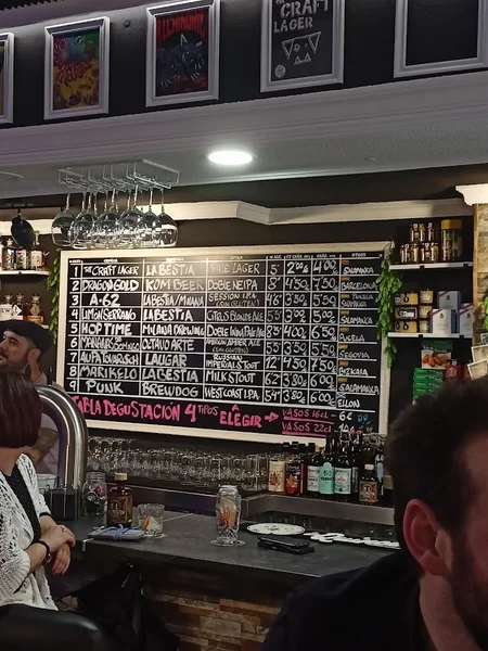 menu 1 of The Craft Bar LaBestia