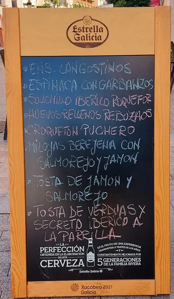menu 0 of Caña y Pincho