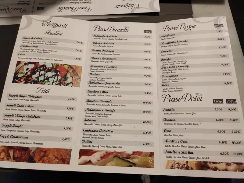 menu 2 of Restaurante La Dolce Vita