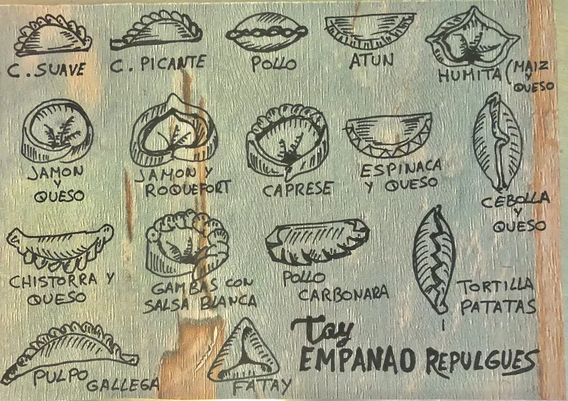 menu 0 of Toy Empanao ( empanada bar )