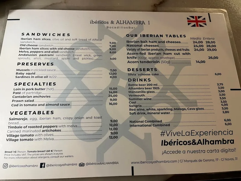 menu 0 of Perromedio Taberna