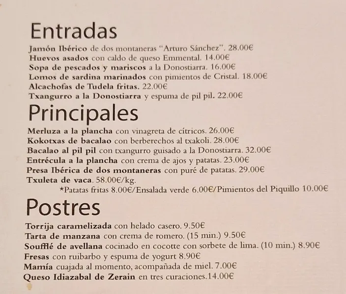 menu 0 of Bodegon Alejandro
