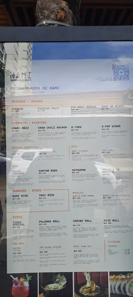 menu 0 of Restaurante Nami
