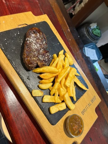 menu 1 of BRUTAL BEEF