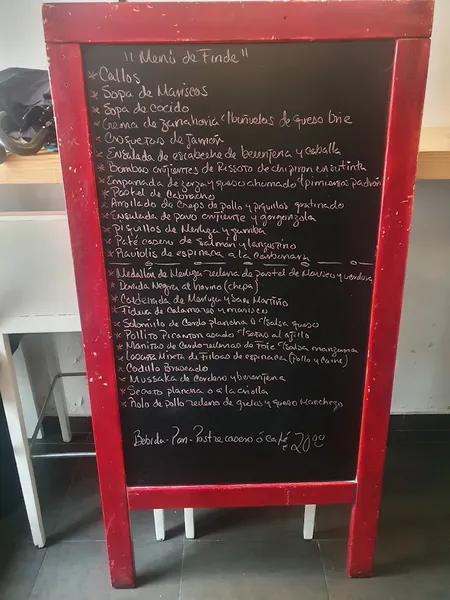 menu 0 of Restaurante A Boca do Lobo