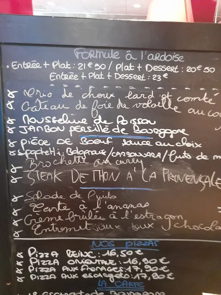 menu 0 of Le Gourmand