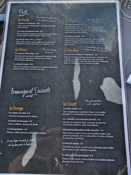 menu 0 of L'ABC Chalon-sur-Saône