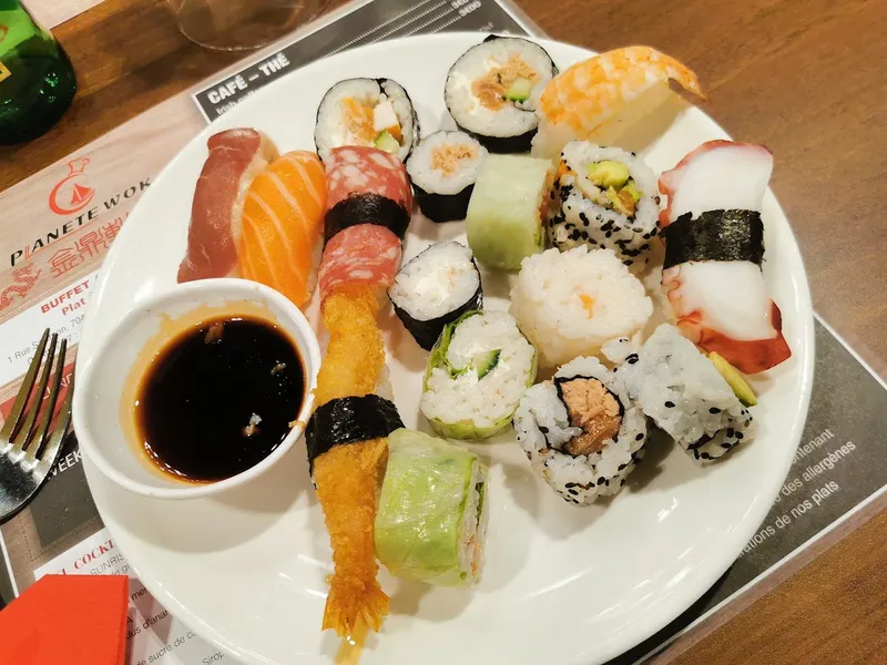 menu 1 of Planète Wok