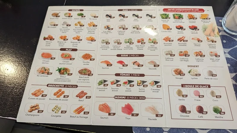 menu 0 of Sushi Feist