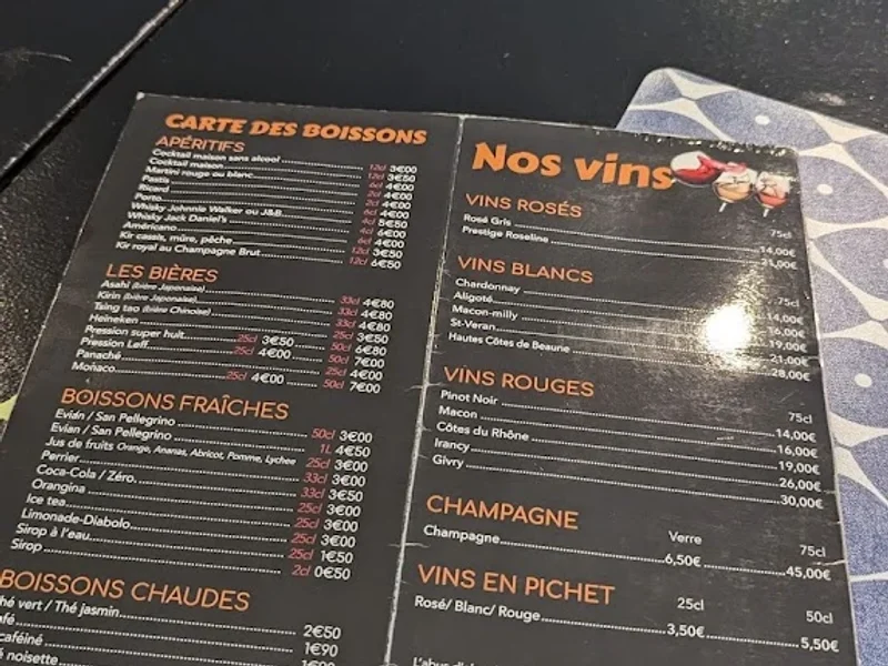 menu 1 of Sushi Feist