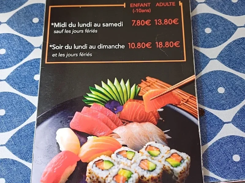 menu 2 of Sushi Feist