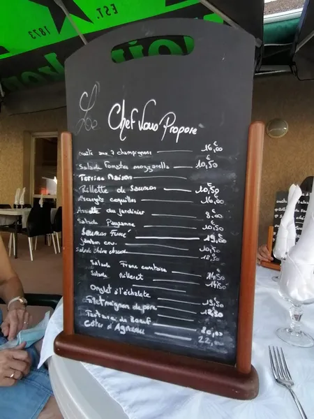 menu 1 of Chez Berthe