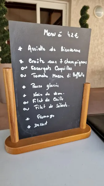 menu 2 of Chez Berthe