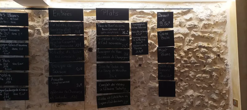 menu 2 of Le Flobert