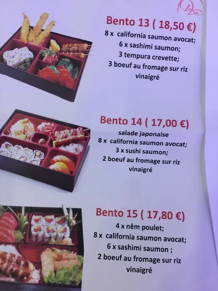 menu 1 of Wokasie Dijon