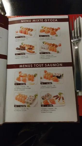menu 1 of Osaka