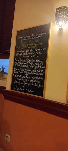 menu 2 of L'Auberge de Vigny