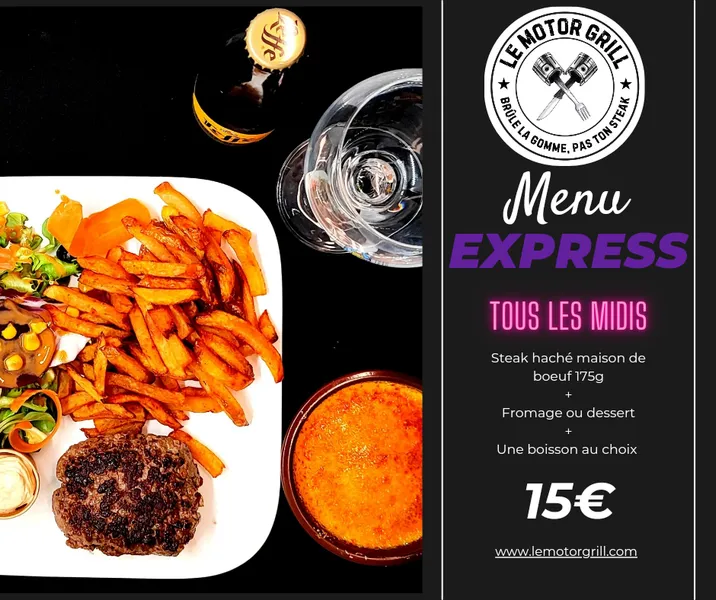 menu 1 of Restaurant / Bar Le Motor Grill