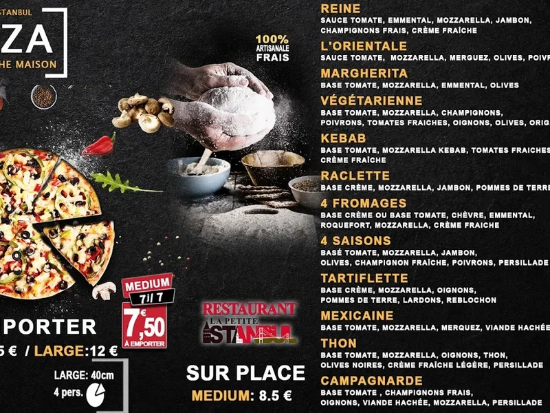 menu 0 of Restaurant La Petite Istanbul
