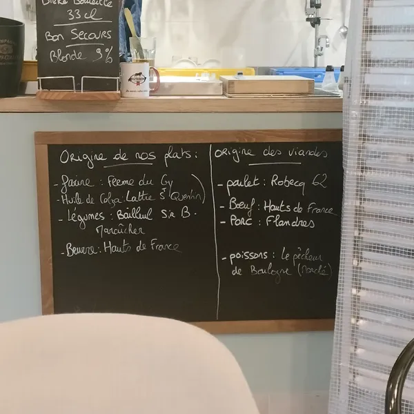 menu 2 of Le Cannt'je d'Pain