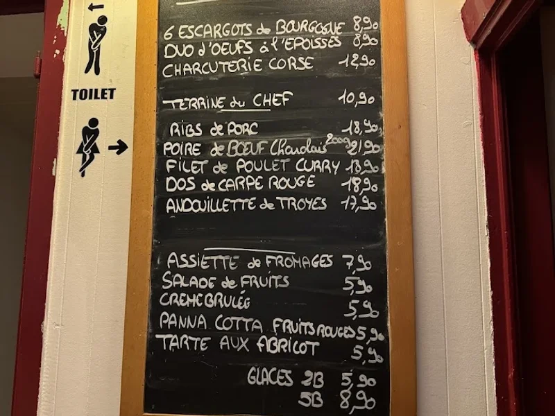menu 0 of Le P'tit Bouchon Dijonnais