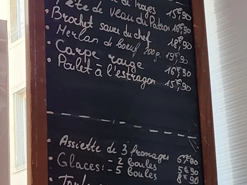 menu 2 of Le P'tit Bouchon Dijonnais