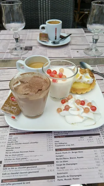 menu 2 of Le Lord