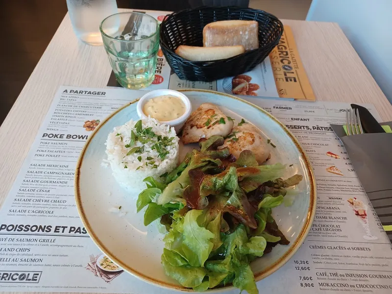 menu 1 of Brasserie l'Agricole