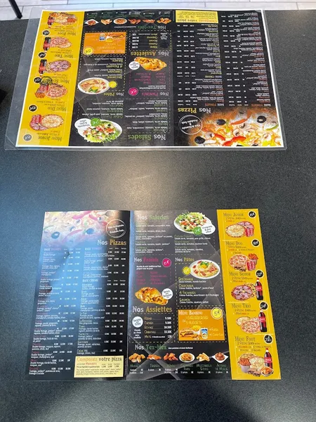 menu 0 of Planète Pizza