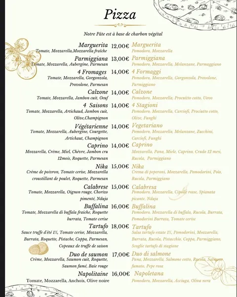 menu 0 of Il duomo