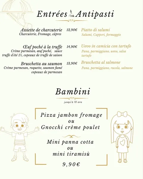 menu 2 of Il duomo