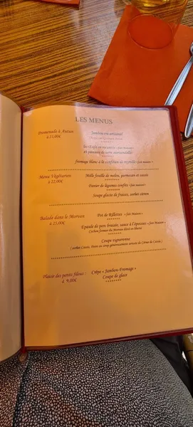 menu 2 of Le Petit Rolin