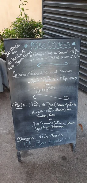 menu 1 of Le Crusoé