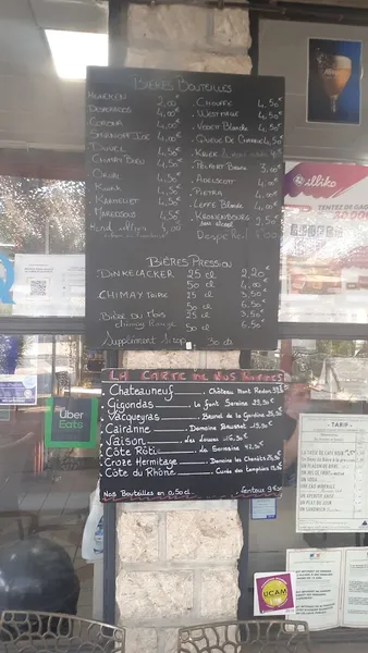 menu 1 of Café De Paris