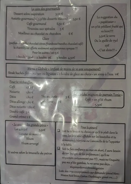 menu 1 of La simplicité