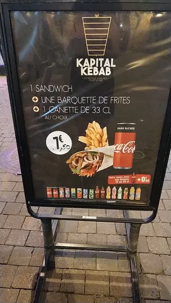 menu 1 of Kapital Kebab