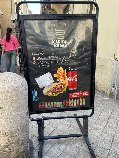 menu 2 of Kapital Kebab