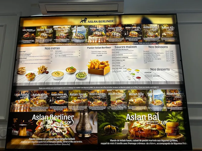 menu 0 of Aslan Berliner