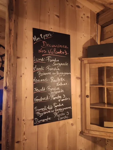 menu 1 of La Grange