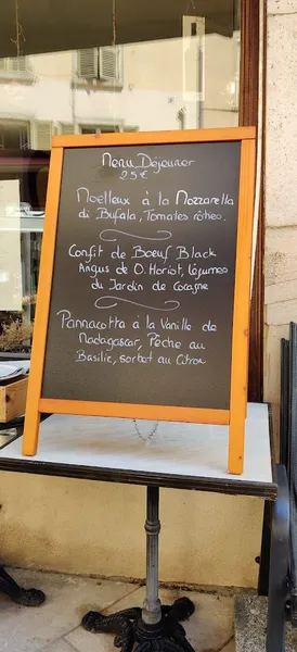 menu 1 of La Dama restaurant
