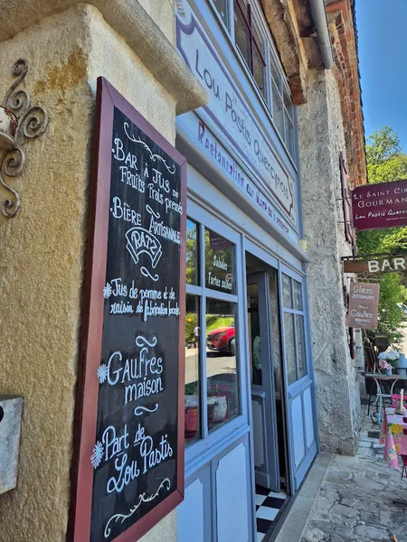 menu 2 of Le Saint Cirq Gourmand